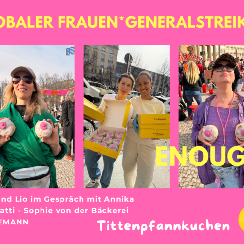 Tittenpfannkuchen für den Streik!