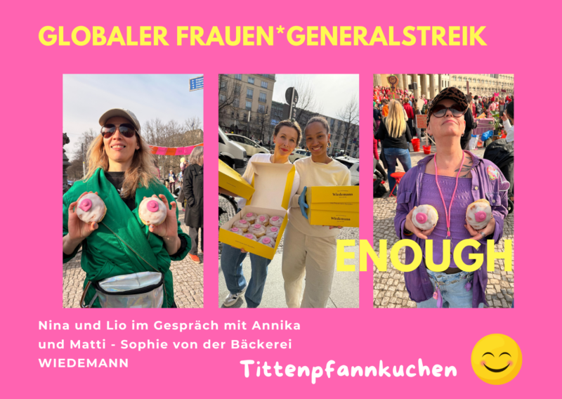 Tittenpfannkuchen für den Streik!