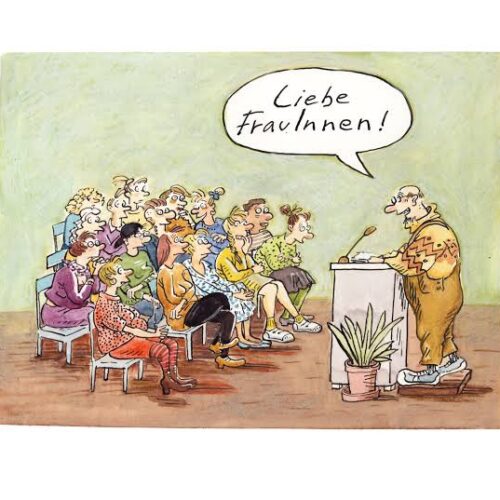 „Wat ist los mit die Männeckens?“