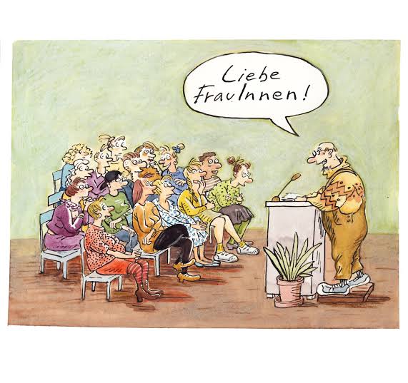 „Wat ist los mit die Männeckens?“