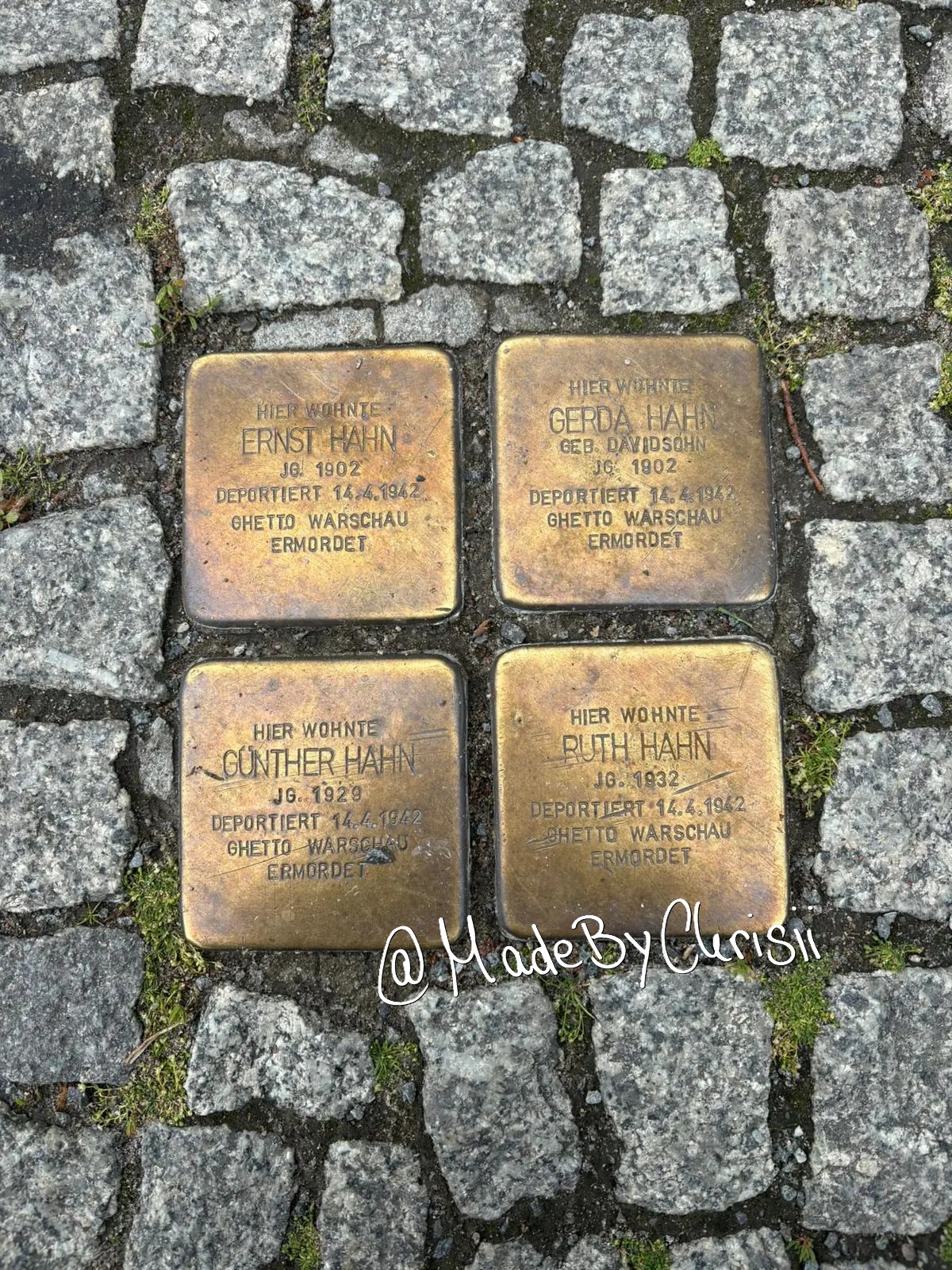 Stolpersteine