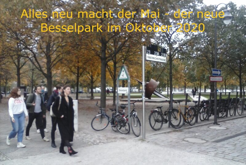 Besselpark Berlin – Endlich neu!